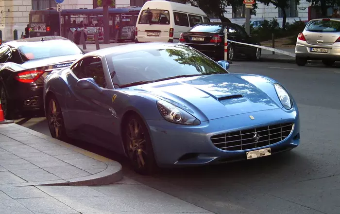 Ferrari California - Ferrari F149 - Budapesten